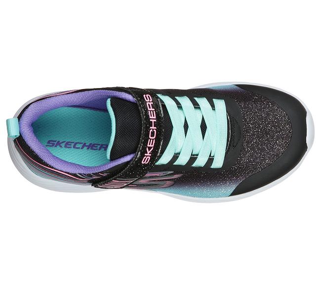 Zapatillas Skechers Con Velcro Niños - Dyna Lite Negro KXGCI5412